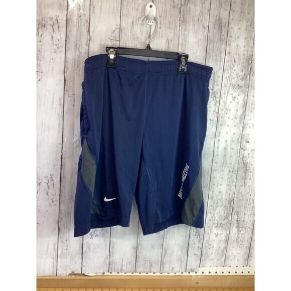 Preppy Streetwear Coquette Utility Nike Men's Dri Fit Shorts Blue Small - Picture 1 of 5